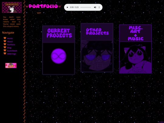 portfolio screenshot