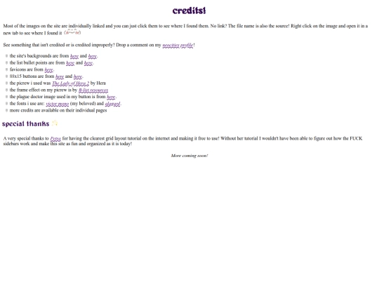 credits screenshot
