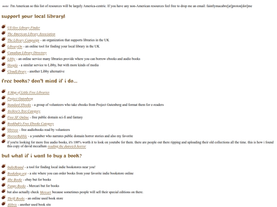 media/books/resources screenshot