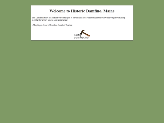 projects/damfino screenshot