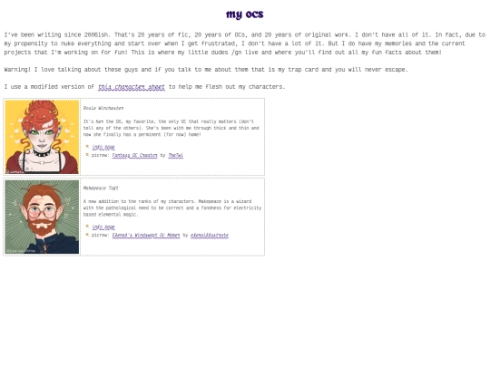 projects/ocs screenshot