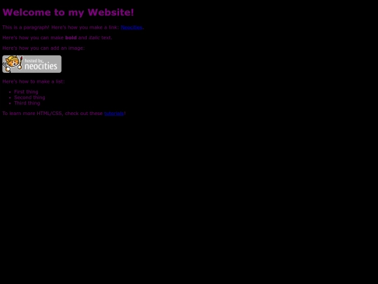 style screenshot