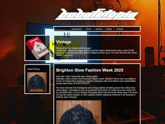 vintage screenshot