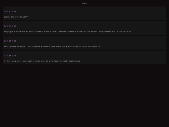 blog screenshot