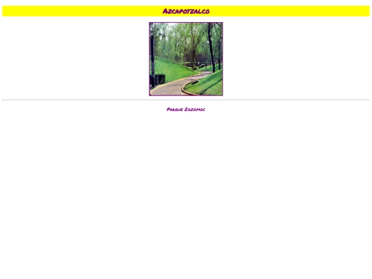 Delegaciones DF/HTML/Azcapotzalco screenshot