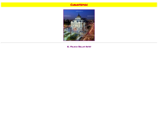 Delegaciones DF/HTML/Cuauhtemoc screenshot