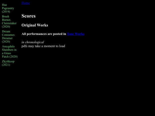 scores screenshot