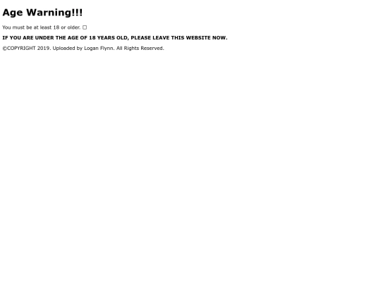 AgeWarning screenshot