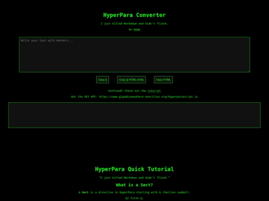 HyperPara screenshot
