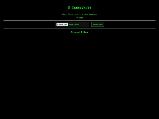 IndexVault screenshot