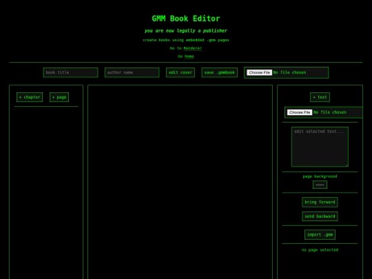 gmmbook screenshot