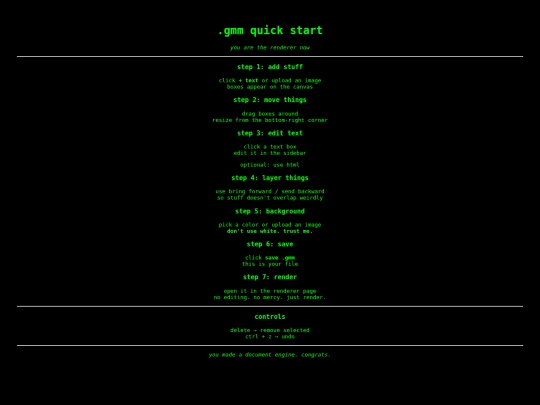 gmmtutorial screenshot