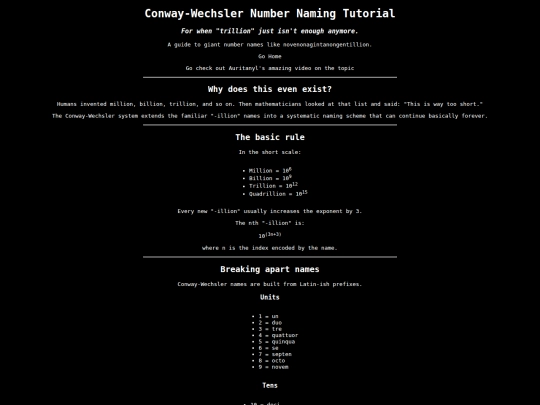 guyconwaynums screenshot