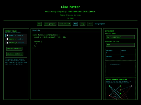 limemattertest screenshot