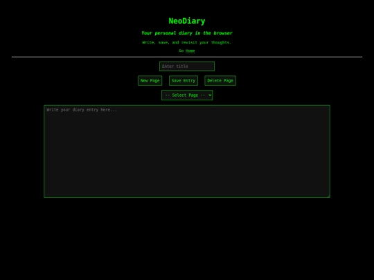 neodiary screenshot