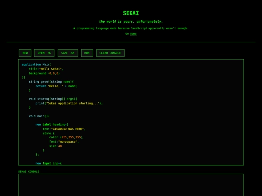 skctest screenshot