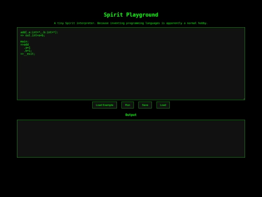 spirit screenshot