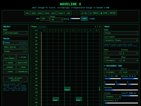wavlin screenshot
