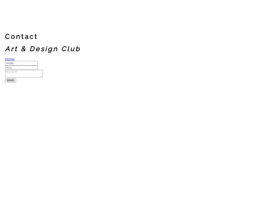 final project/contactpage screenshot