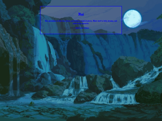 Artistlisting screenshot