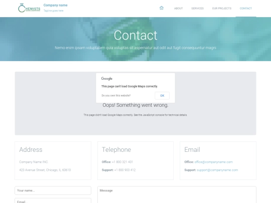 contact screenshot