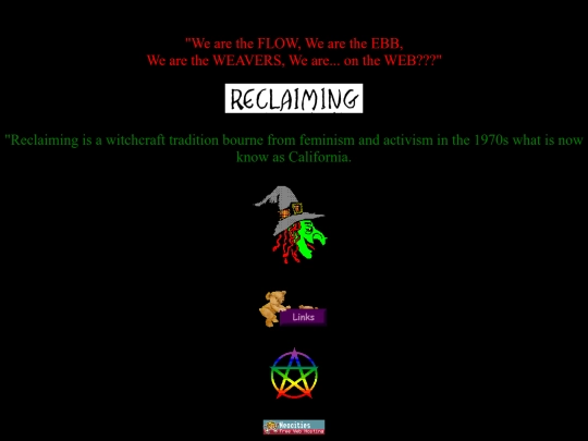 reclaiming screenshot