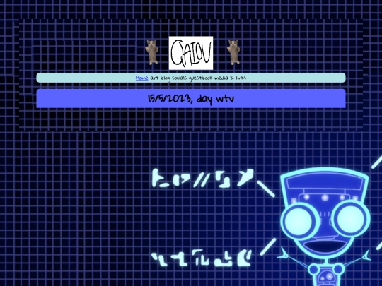 blog screenshot