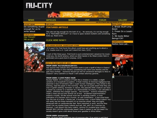 homepage screenshot