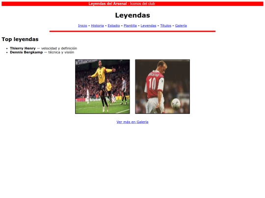 arsenal1.html/leyendas screenshot