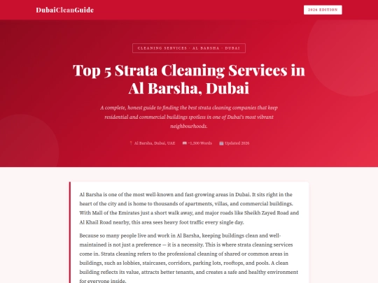 top-5-strata-cleaning-al-barsha-dubai screenshot