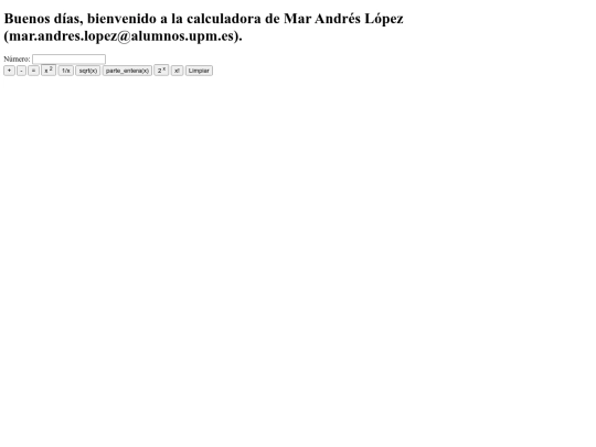 calculadora screenshot