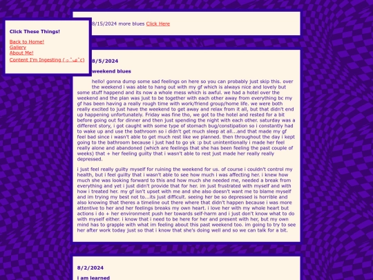 blog screenshot