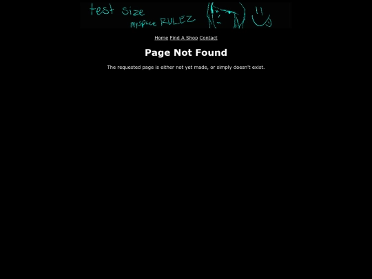 not_found screenshot