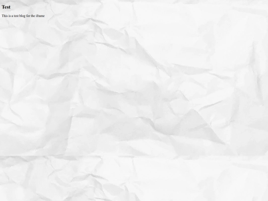 blogs/blogtest screenshot