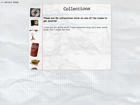 collections screenshot