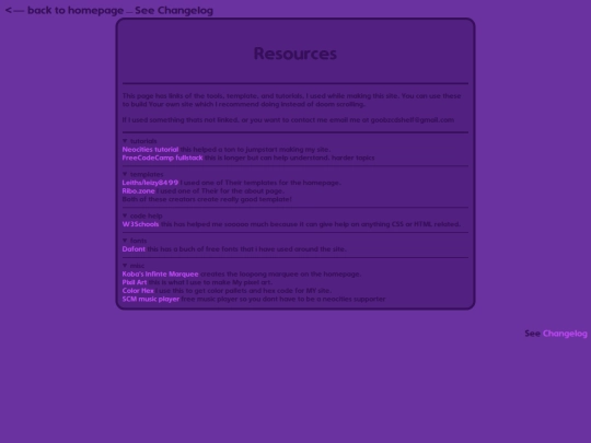 resources screenshot