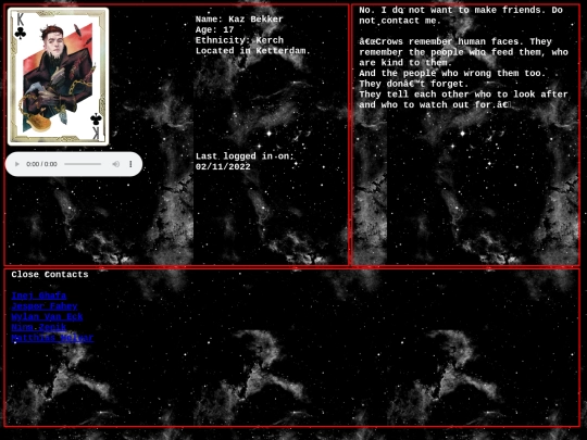 MySpace/Kaz screenshot