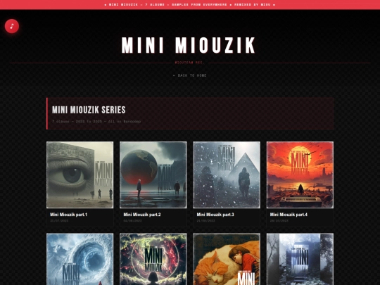 albums-minimiouzik screenshot