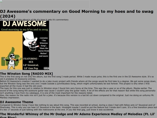 albumarts/interview2 screenshot