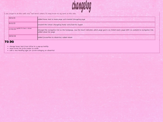 log screenshot
