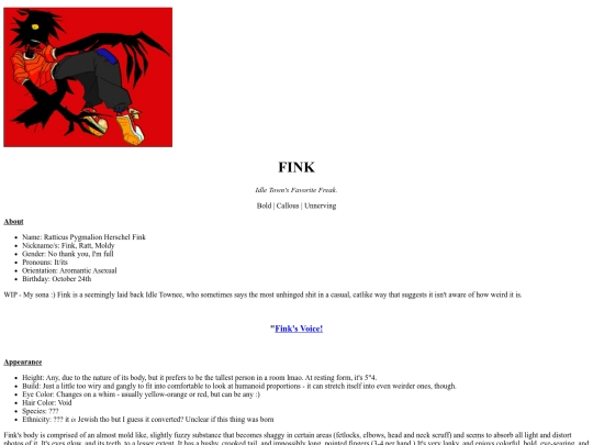 fink screenshot