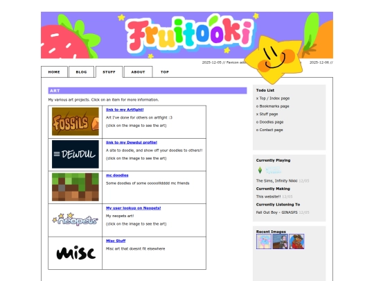 stuff screenshot