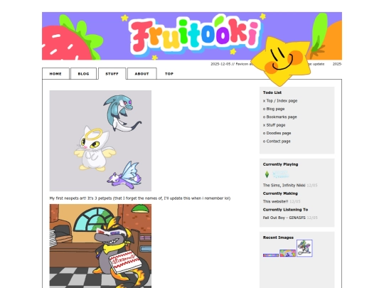 stuff/neopets screenshot