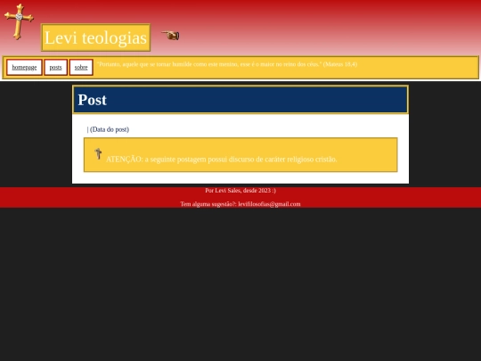 teologias_template screenshot