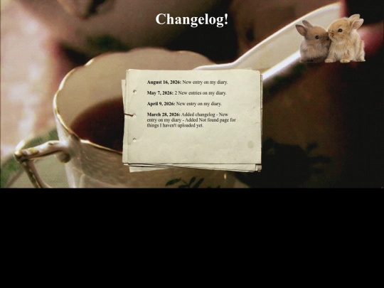 changelog/changelog screenshot