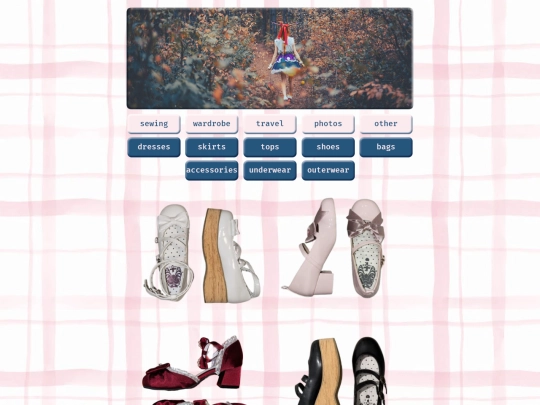 wardrobe/shoes screenshot