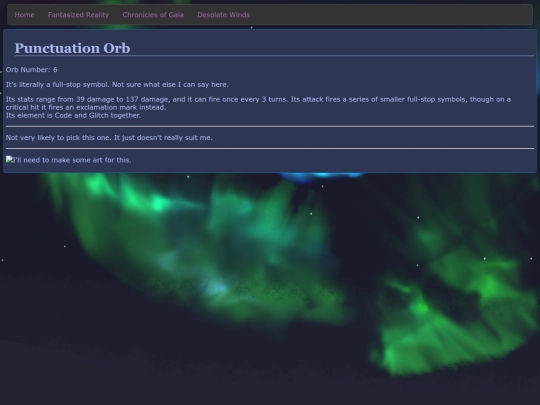 Roxas' Notes - Punctuation Orb screenshot