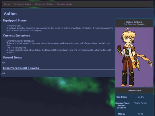 Solian screenshot