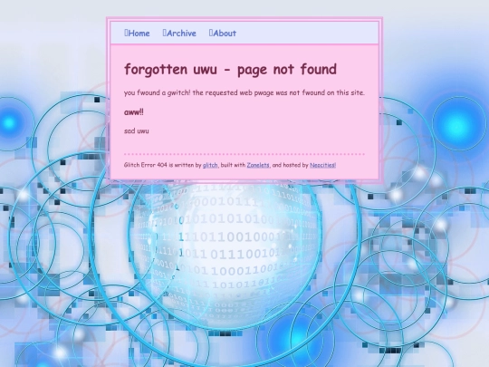not_found screenshot