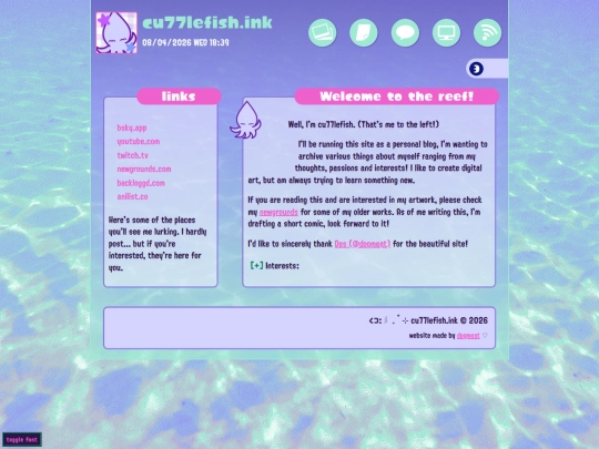 index screenshot